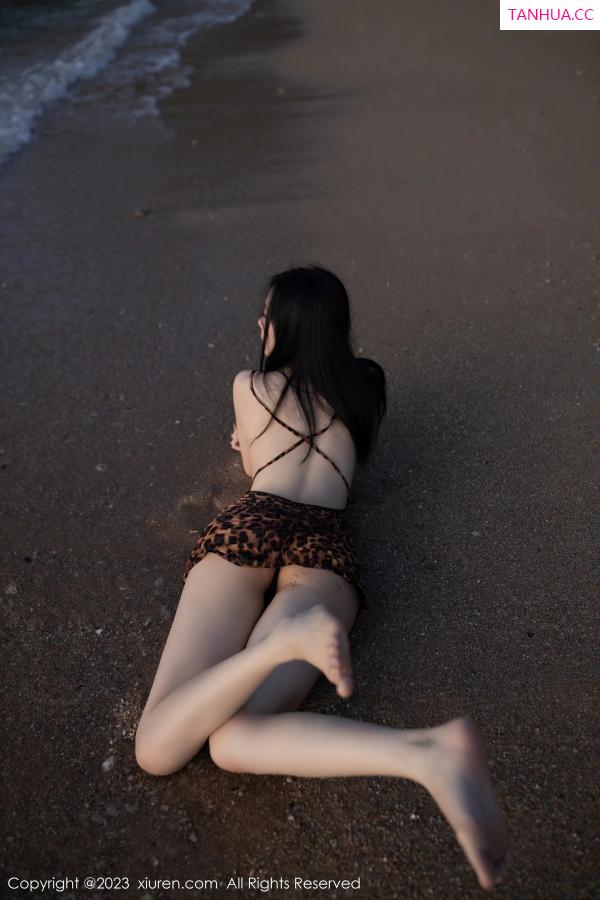 安然Maleah  [XiuRen]高清写真图 2023.05.23 No.6787 安然anran 豹纹美腿第15张图片